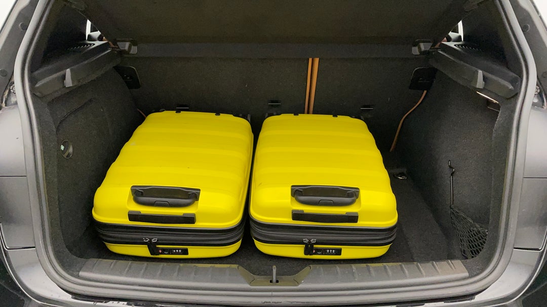 Boot Inside View with Luggage