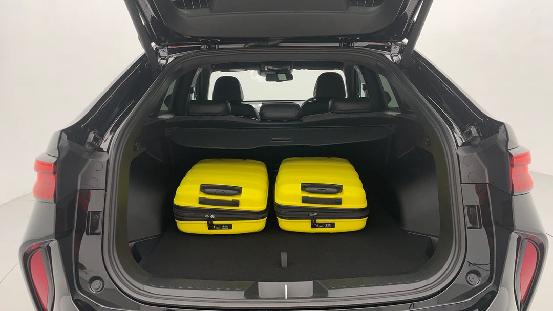 Boot Inside View with Luggage