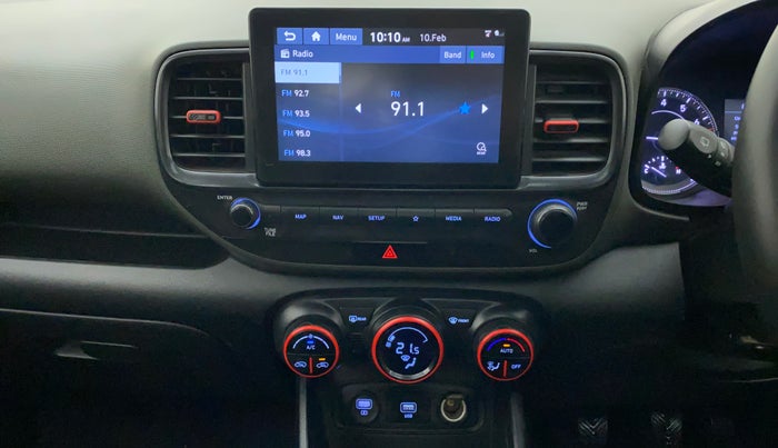 2019 Hyundai VENUE SX 1.0 (O) TURBO, Petrol, Manual, 27,024 km, Air Conditioner