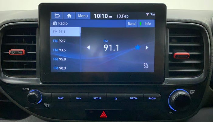 2019 Hyundai VENUE SX 1.0 (O) TURBO, Petrol, Manual, 27,024 km, Infotainment System
