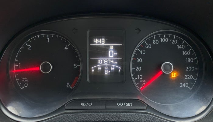 2017 Volkswagen Ameo HIGHLINE1.5L, Diesel, Manual, 1,07,294 km, Odometer Image