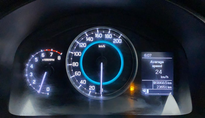 2017 Maruti IGNIS ZETA 1.2, Petrol, Manual, 23,650 km, Odometer Image
