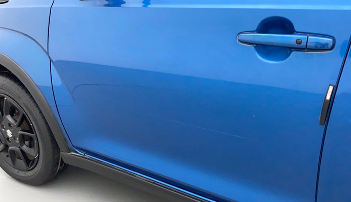 2017 Maruti IGNIS ZETA 1.2, Petrol, Manual, 23,650 km, Front passenger door - Paint has faded