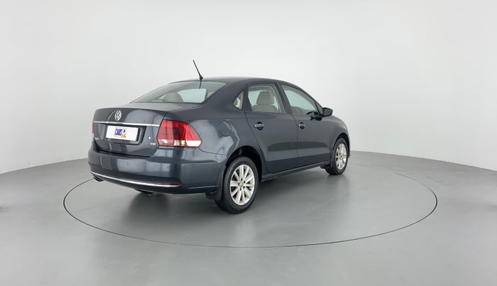 2015 Volkswagen Vento HIGHLINE TDI AT, Diesel, Automatic, 28,763 km, Right Back Diagonal