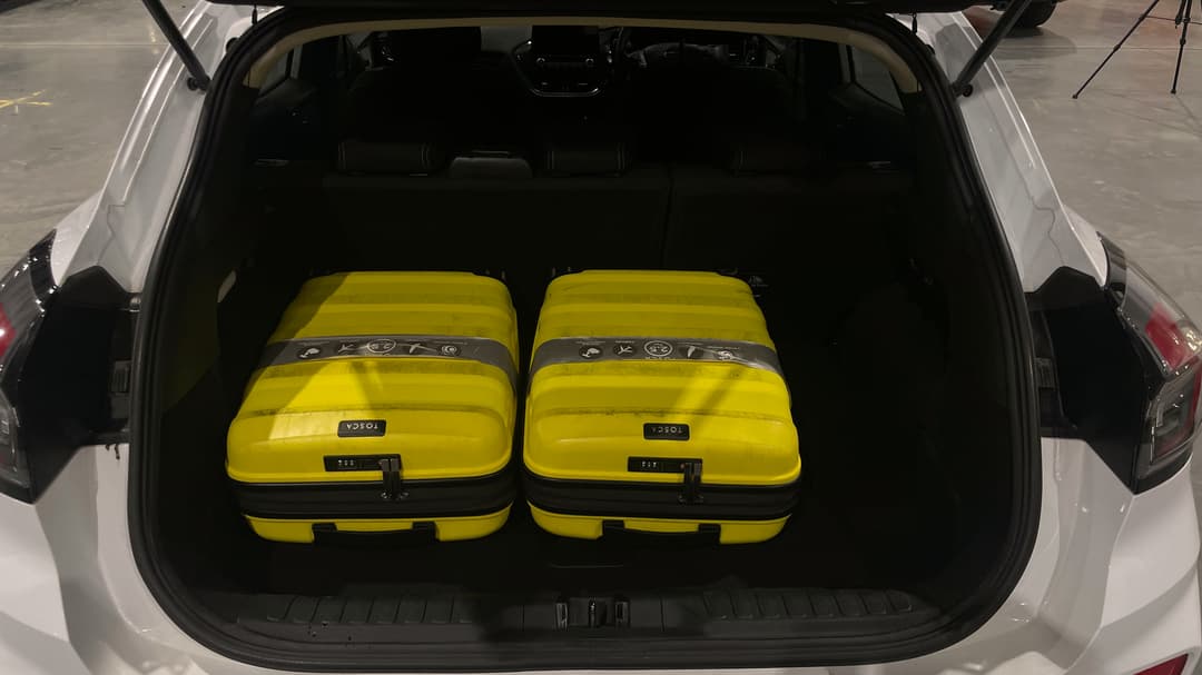 2022 Ford Puma Puma, Automatic, 16699 km, Boot Inside View with Luggage