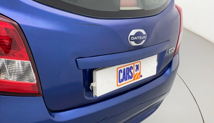 2018 Datsun Go Plus T, Petrol, Manual, 24,484 km, Dicky (Boot door) - Paint has minor damage