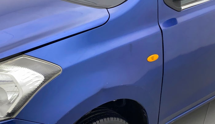 2018 Datsun Go Plus T, Petrol, Manual, 24,484 km, Left fender - Paint has minor damage