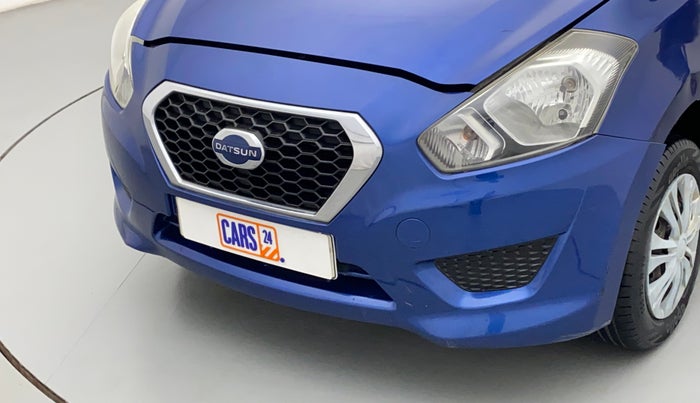 2018 Datsun Go Plus T, Petrol, Manual, 24,484 km, Front bumper - Minor scratches