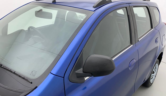 2018 Datsun Go Plus T, Petrol, Manual, 24,484 km, Left A pillar - Paint is slightly faded