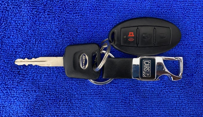 2018 Datsun Go Plus T, Petrol, Manual, 24,484 km, Key Close Up