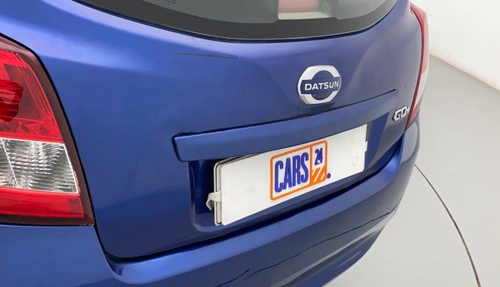 2018 Datsun Go Plus T, Petrol, Manual, 24,484 km, Dicky (Boot door) - Slightly dented