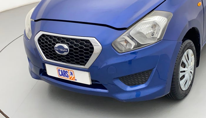 2018 Datsun Go Plus T, Petrol, Manual, 24,484 km, Front bumper - Paint has minor damage