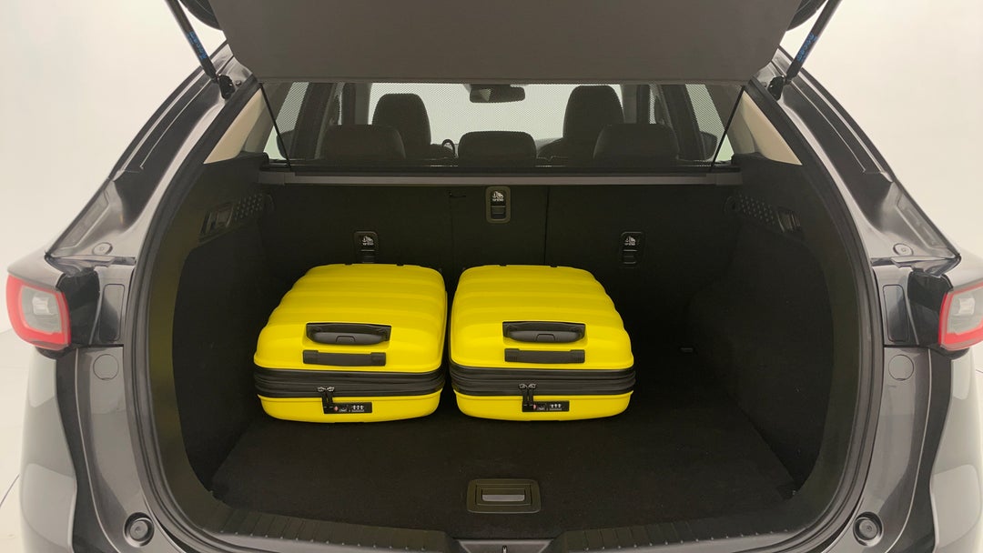 Boot Inside View with Luggage