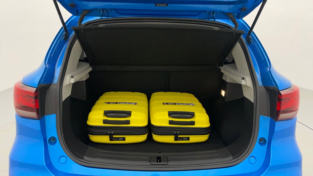 Boot Inside View with Luggage