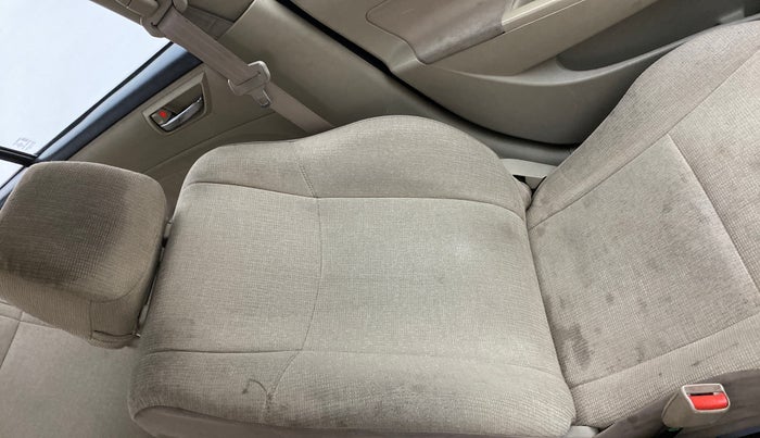 2015 Maruti Swift Dzire ZXI, Petrol, Manual, 43,727 km, Front left seat (passenger seat) - Cover slightly stained