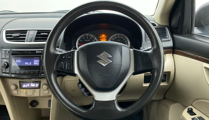 2015 Maruti Swift Dzire ZXI, Petrol, Manual, 43,727 km, Steering Wheel Close Up