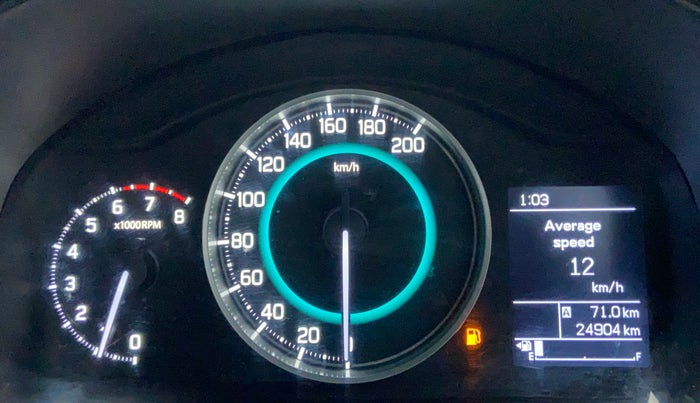 2017 Maruti IGNIS DELTA 1.2 K12, Petrol, Manual, 25,115 km, Odometer View