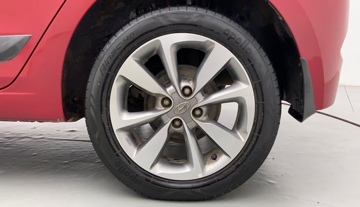 2014 Hyundai Elite i20 ASTA 1.2, Petrol, Manual, 38,462 km, Left Rear Wheel