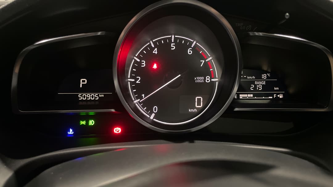 2019 Mazda Mazda3 Sp25 Gt (5yr), Automatic, 50905 km, Odometer View