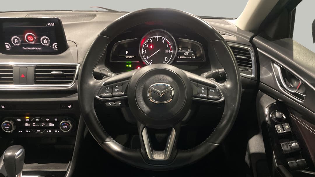2019 Mazda Mazda3 Sp25 Gt (5yr), Automatic, 50905 km, Steering Wheel Close-up