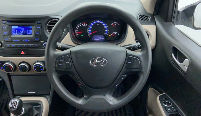 2016 Hyundai Xcent SX 1.2, Petrol, Manual, 22,692 km, Steering Wheel Close Up
