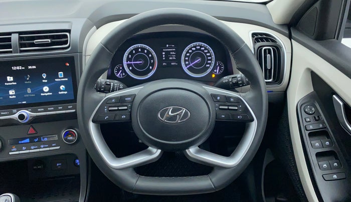 2021 Hyundai Creta SX PETROL MT, Petrol, Manual, 8,397 km, Steering Wheel Close Up