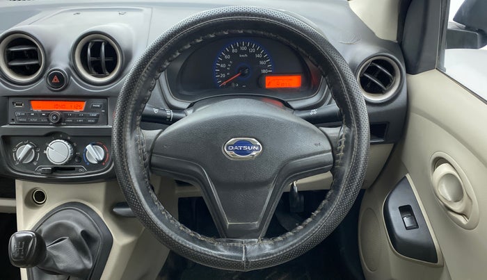 2017 Datsun Go T, Petrol, Manual, 41,071 km, Steering Wheel Close Up