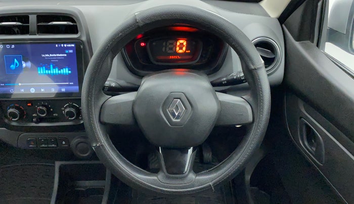 2018 Renault Kwid RXT 1.0, Petrol, Manual, 33,374 km, Steering Wheel Close Up