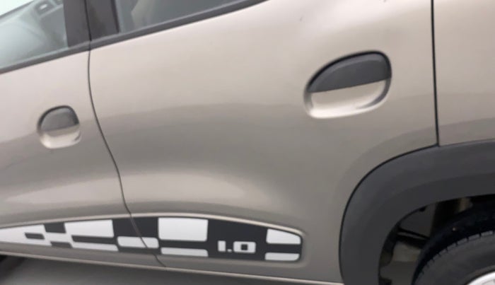 2018 Renault Kwid RXT 1.0, Petrol, Manual, 33,374 km, Rear left door - Minor scratches
