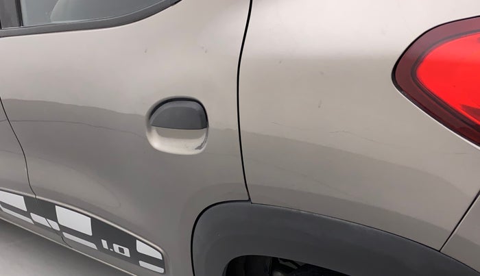 2018 Renault Kwid RXT 1.0, Petrol, Manual, 33,374 km, Left quarter panel - Slightly dented