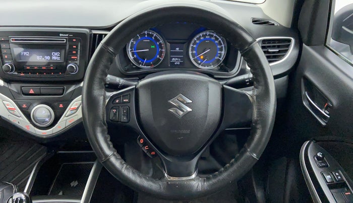 2018 Maruti Baleno DELTA 1.2 K12, Petrol, Manual, 26,387 km, Steering Wheel Close Up