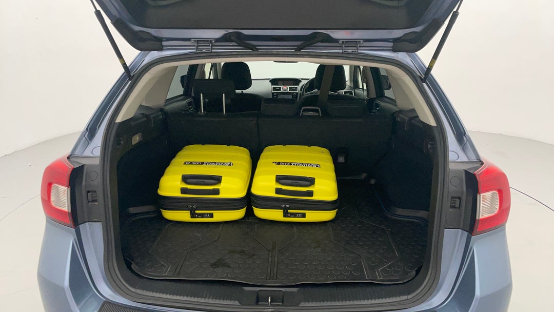 Boot Inside View with Luggage