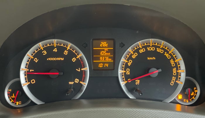 2014 Maruti Ertiga ZXI, Petrol, Manual, 9,389 km, Odometer Image