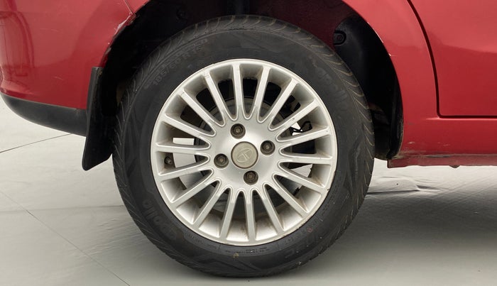 2015 Tata Zest XT RT, Petrol, Manual, 55,463 km, Right Rear Wheel