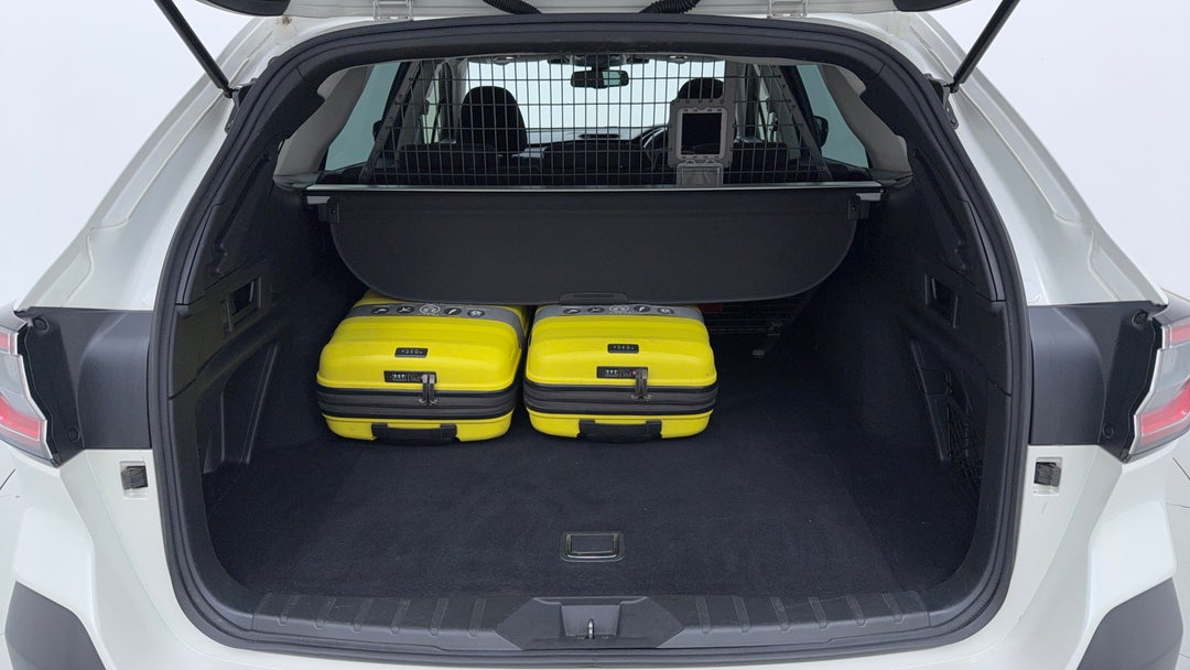 Boot Inside View with Luggage