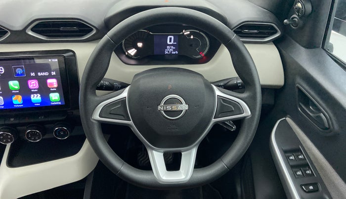 2022 Nissan MAGNITE XE, Petrol, Manual, 9,573 km, Steering Wheel Close Up