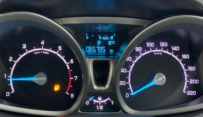 2014 Ford Ecosport 1.5 TITANIUM TI VCT AT, Petrol, Automatic, 65,794 km, Odometer Image