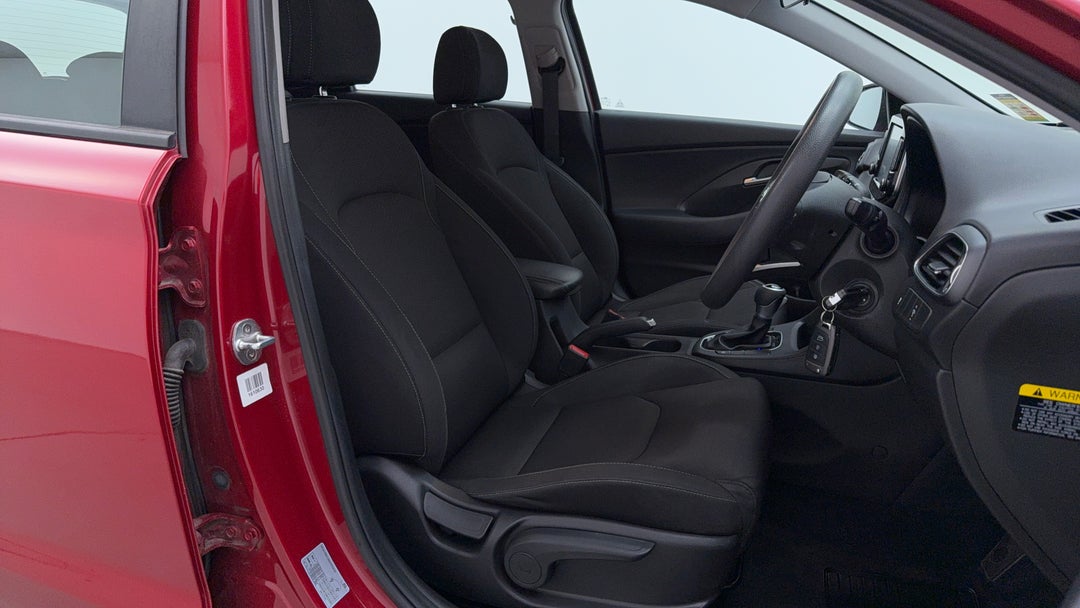 Right Side Front Door Cabin View