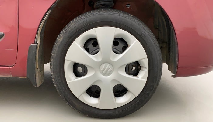 2011 Maruti Wagon R 1.0 VXI, Petrol, Manual, 1,16,570 km, Right Front Wheel