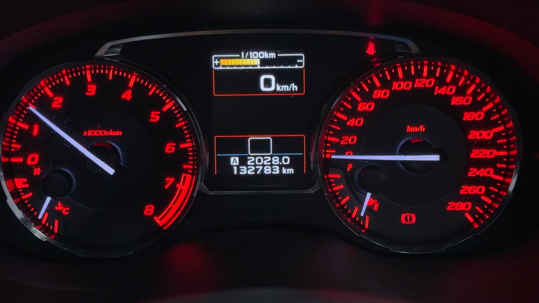 2017 Subaru WRX Premium (AWD), Manual, 132783 km, Odometer View