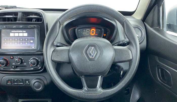 2018 Renault Kwid 1.0 RXT Opt, Petrol, Manual, 75,123 km, Steering Wheel Close Up