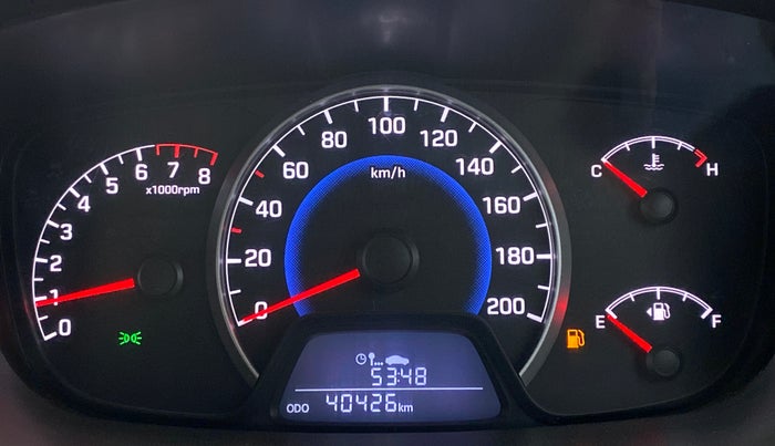 2015 Hyundai Grand i10 MAGNA 1.2 VTVT, Petrol, Manual, 40,426 km, Odometer Image