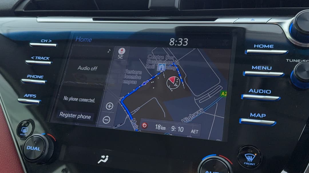 2019 Toyota Camry Sx, Automatic, 86273 km, Infotainment System
