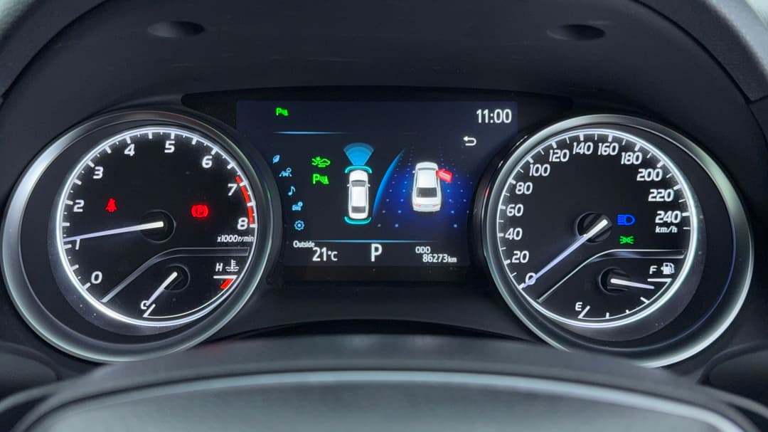 2019 Toyota Camry Sx, Automatic, 86273 km, Odometer View