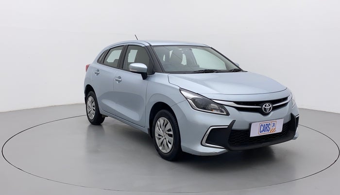 2022 Toyota Glanza S, Petrol, Manual, 27,959 km, Right Front Diagonal