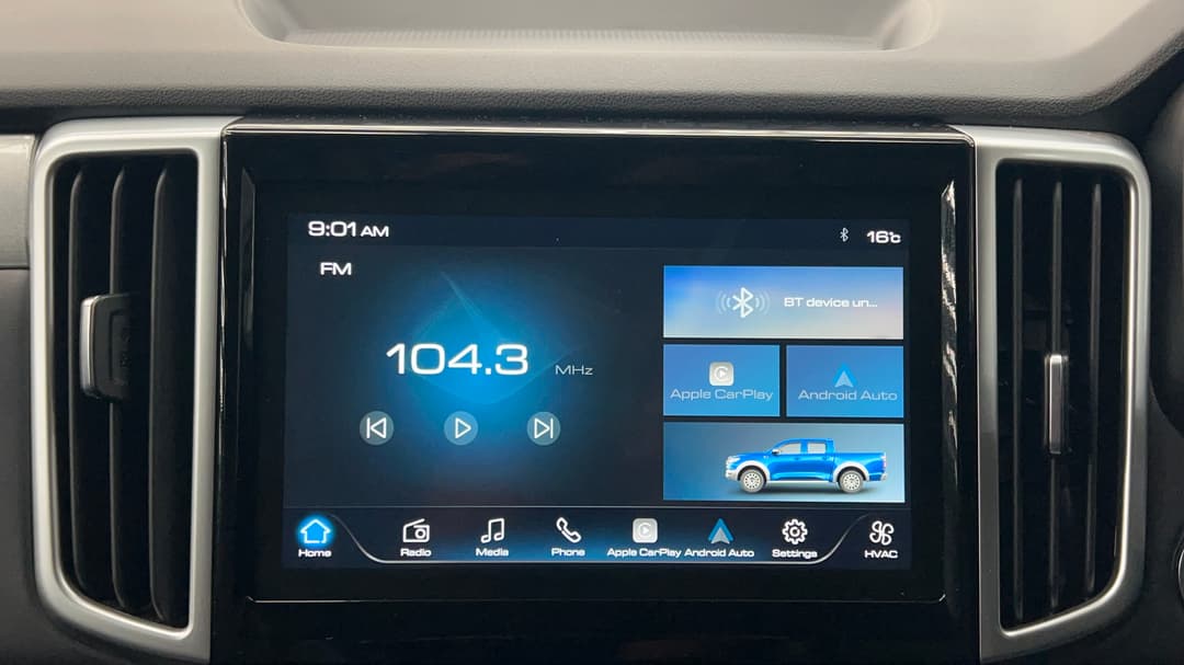 2022 GWM Ute Cannon-l (4x4), Automatic, 23026 km, Android/Apple Car Play