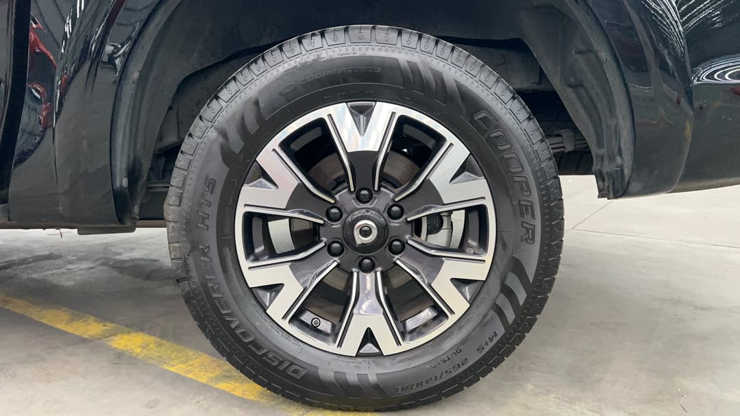 2022 GWM Ute Cannon-l (4x4), Automatic, 23026 km, Left Rear Wheel