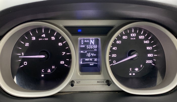 2017 Tata Tiago XZA 1.2 REVOTRON, Petrol, Automatic, 50,738 km, Odometer Image