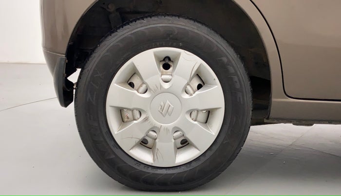 2012 Maruti Wagon R 1.0 LXI CNG, CNG, Manual, 93,692 km, Right Rear Wheel