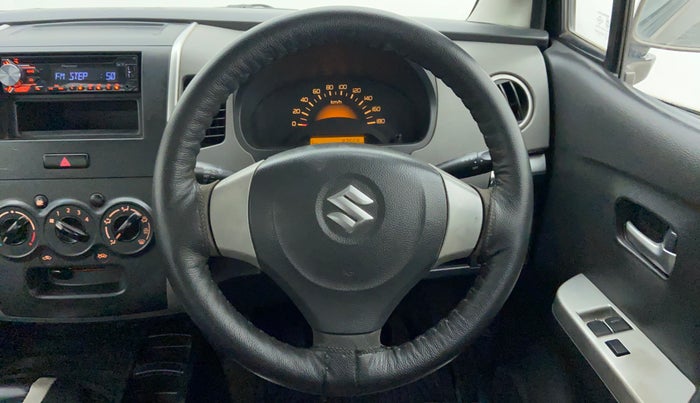 2012 Maruti Wagon R 1.0 LXI CNG, CNG, Manual, 93,692 km, Steering Wheel Close Up